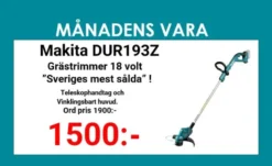 Makita DUR193Z Grästrimmer 18V