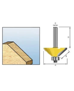 Makita Fasfräs 45°