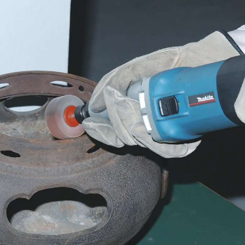 Makita GD0810C Rak slipmaskin (lågvarvig)