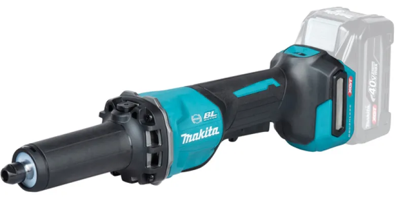 Makita GD002GZ Rak slipmaskin 40V, paddleswitch.