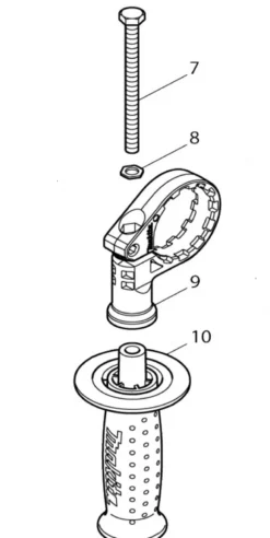 Makita Handtag DHR202