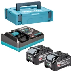 Makita HighPowerpack Laddpaket 40V (2x4,0Ah + laddare)
