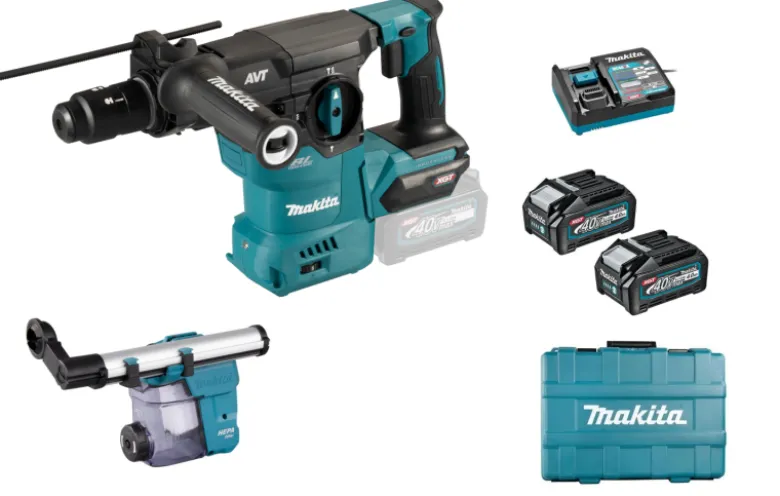 Makita HR009GM202 Kombihammare 40V, komplett