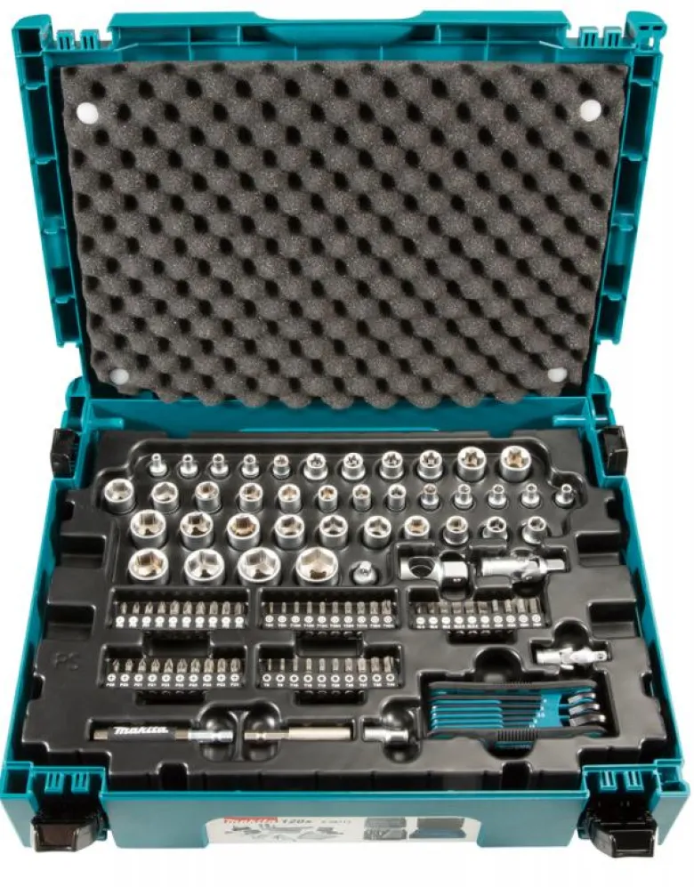 Makita Hylsnyckelsats 120 delar