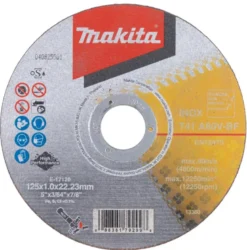 Makita kapskiva 125x1,0mm • Metall