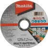 Makita kapskiva 125x1,2mm multi