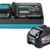 Makita Laddpaket XGT 40V laddare + BL4040F