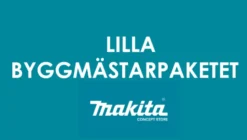 Makita lilla byggmästarpaketet (15 st maskiner+radio+väskor).