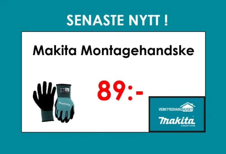 Makita Montagehandske
