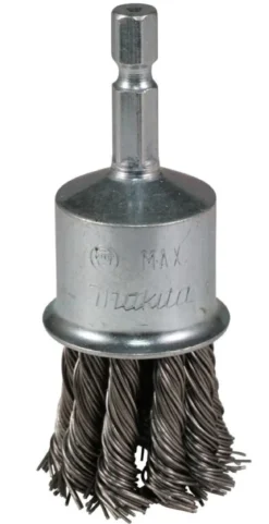 Makita Ändborste 24mm • virad • rostfritt