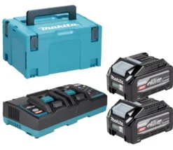 Makita Powerpack XGT 40V Dubbelladdare + 2xBL4040F