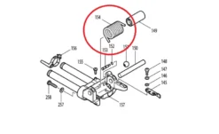 Makita Reservdel Fjäder, LS1019, LS1016, LS004