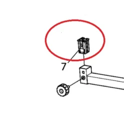 Makita Reservdel Plastfäste, WST06 & WST07
