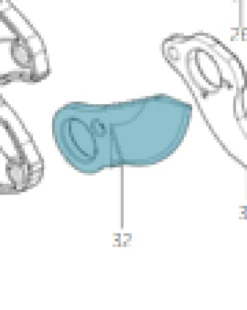 Makita Reservdel 1913P4-4 till DUP180Z