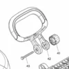 Makita Reservdelskit DUR181