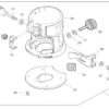 Makita Reservdel Skruv M6x25mm, DRT50
