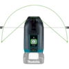 Makita SK105GDZ Krysslaser 12V (Grön) + laddpaket-på-köpet , Värde 1395:-