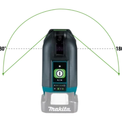 Makita SK105GDZ Krysslaser 12V (Grön) + laddpaket-på-köpet , Värde 1395:-