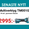 Makita TM001GZ Multiverktyg 40 Volt