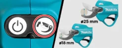 Makita UP100D Sekatör 12V komplett