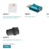 Makita VC012GZ01 Ryggburen Dammsugare 40V • 200 mbar