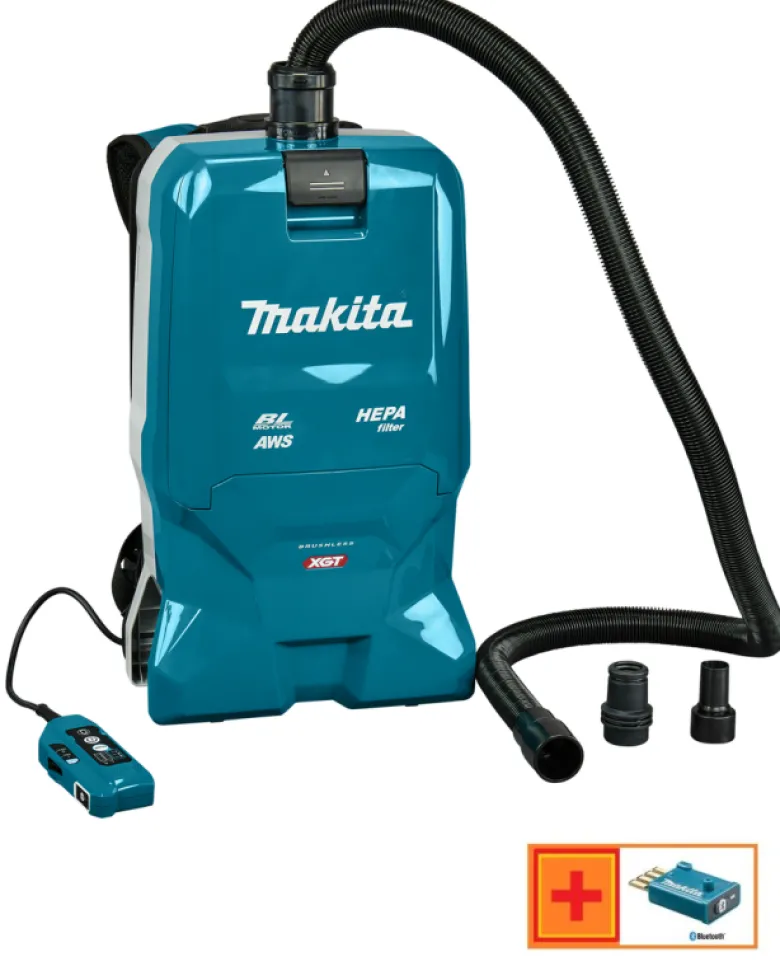 Makita VC012GZ01 Ryggburen Dammsugare 40V • 200 mbar