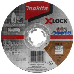 Makita X-lock kapskiva 125x1,2 mm • Metall / Rostfritt