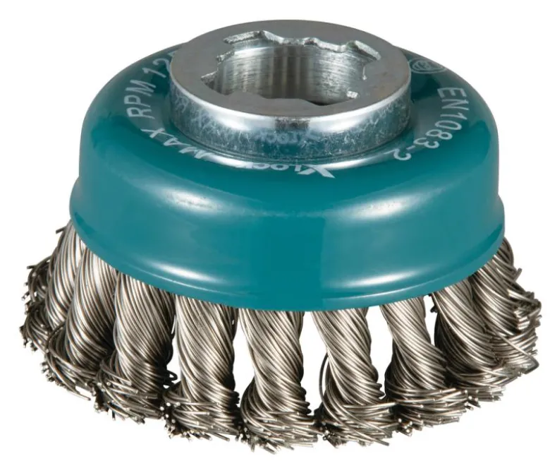 Makita X-lock Koppborste 80mm, virad tråd