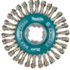 Makita X-lock Skivborste 115mm • rostfritt