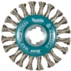Makita X-lock Skivborste 115mm • rostfritt