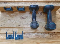 Maskinhållare svarta för Makita 40V 4-pack