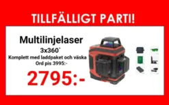 Multilinjelaser 3D Brave Grön