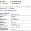 Paslode IM50 F18 Gasdriven Dyckertpistol 1,2mm