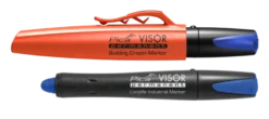 Pica visor Märkkrita blå