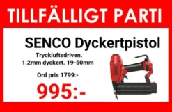 Senco FinishPro 18BL Dyckertpistol 1,2mm