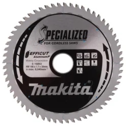 Sågklinga Aluminium 190x30x1,45 60T Efficut