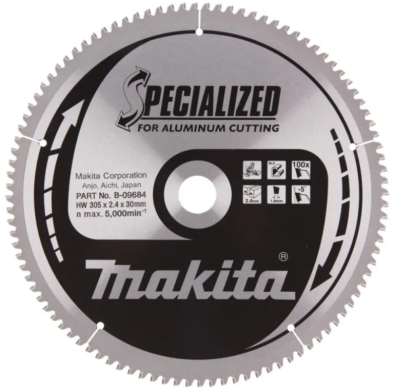 Sågklinga Aluminium 305x30x2,4 100T Specialized