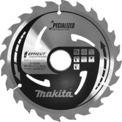 Sågklinga Komposit 185x30x1,5 24T Efficut