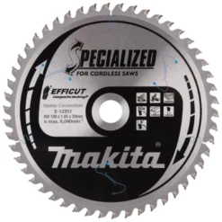 Sågklinga Komposit 190x20x1,85 50T Efficut