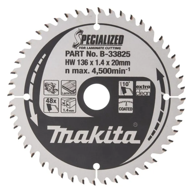 Sågklinga Laminat 136x20x1,4 48T Specialized
