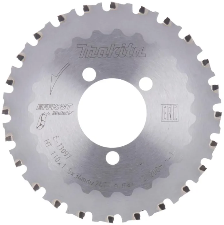 Sågklinga Metall 110x34 24T Efficut
