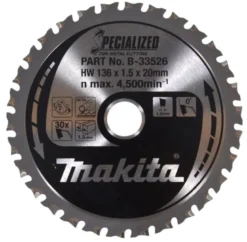 Sågklinga Metall 136x20x1,5 30T Specialized