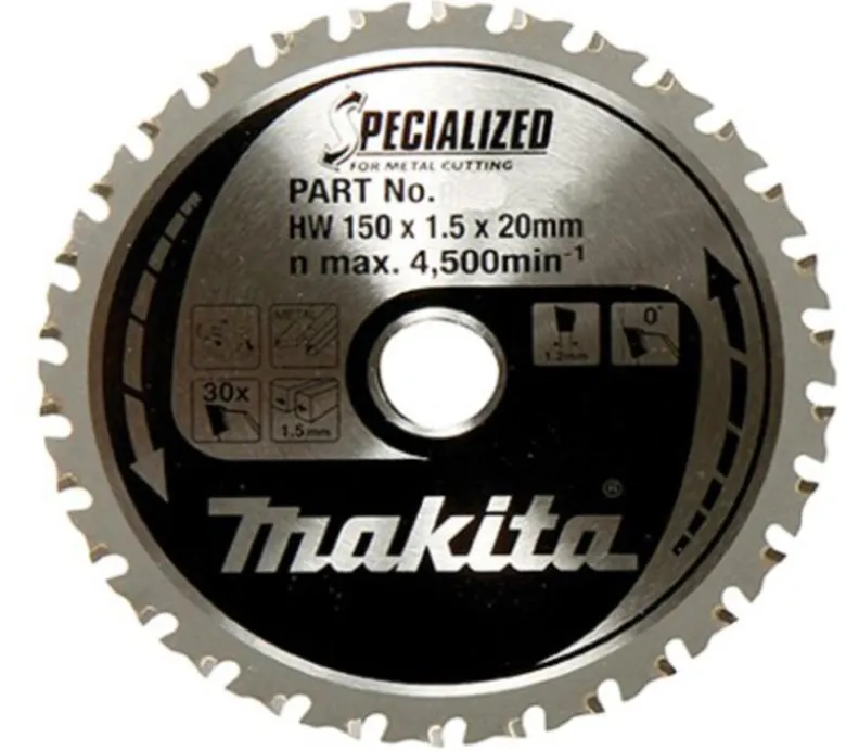Sågklinga Metall 150x20x1,5 32T Specialized