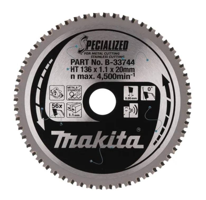 Sågklinga Rostfritt 136x20x1,1 56T Specialized