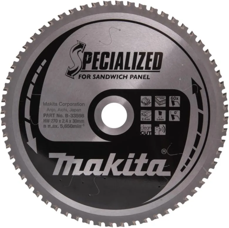 Sågklinga Sandwich 270x30x2,4 60T Specialized