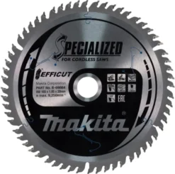 Sågklinga Trä 165x20x1,85 60T Efficut