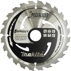 Sågklinga Trä 190x30x1,45 24T Efficut