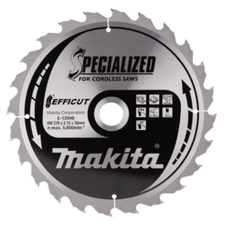 Sågklinga Trä 270x30x2,15 24T Efficut