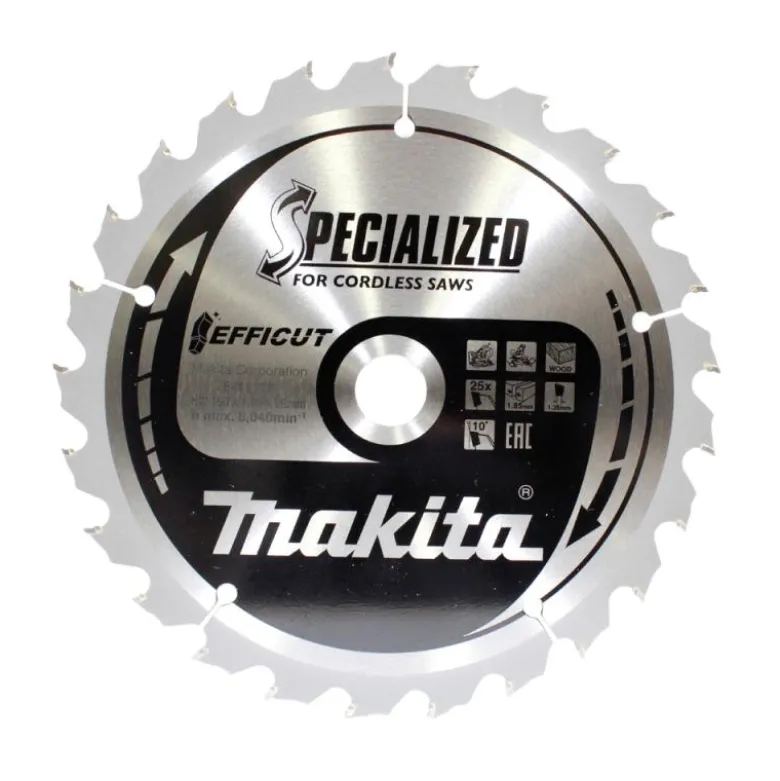 Sågklinga Trä 190x20x1,85 25T Efficut