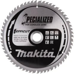 Sågklinga Trä 260x30x2,15 60T Efficut